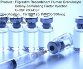 Recombinant Granulocyte มนุษย์กระตุ้นปัจจัย G-CSF / rhG-CSF Filgrastim ฉีด