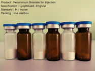 กล้ามเนื้อ Relaxant Vecuronium Bromide สำหรับฉีด, Vecuronium ฉีด 4 มก. / ขวด