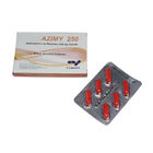 ยาแก้อักเสบในช่องปากยา Azithromycin ขนาด 250 มก. 6 เม็ด / Macrolide ยาแก้อักเสบ