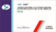 ยาช่องปากอักเสบ / Atorvastatin แคลเซียมแท็บเล็ต 10 มก. 20 มก. 10x3 10x10