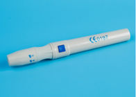 เครื่องมือฉีดและเจาะแบบปากกาแพทย์มีดหมอเลือดทิ้งพร้อมกรีดอุปกรณ์สีขาว