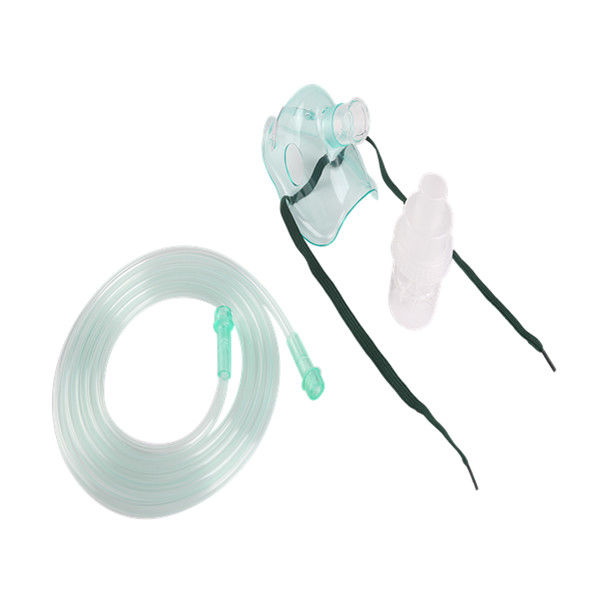 EO Gas Sterile Medical Nebulizer หน้ากากออกซิเจนใส Pvc