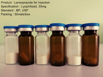 Proton Pump Inhibitor Lansoprazole ผงไลโอฟิไลเซส 30 มก. สำหรับฉีดต่อต้านกรด