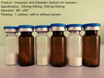 USP Dry Powder ฉีดยาปฏิชีวนะยา Imipenem Cilastatin Sodium