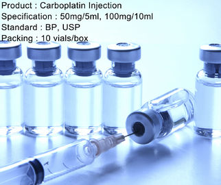 ผงผลึกขนาดเล็กปริมาณต่อต้านมะเร็งยาฉีด Carboplatin
