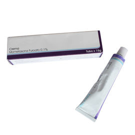 1% 15 กรัมเจลครีมครีมดูแลผิวยา Mometasone Furoate ครีมสำหรับกลาก