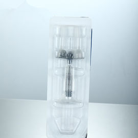 24mg / Ml เซรั่ม Hyaluronik กรดผิวหนังฟิลเลอร์ข้ามที่เชื่อมโยงฉีด Hyaluronic Acid สำหรับปากกาฉีด