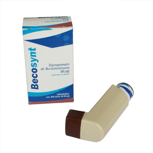 Beclomethasone Dipropionate ละอองยาทางปากการสูดดม 50 - 250 ไมโครกรัม / ปริมาณ