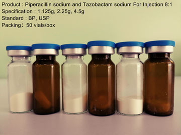 การฉีดผงแห้งแบบพอลิเมอโรเบีย Piperacillin Tazobactam Sodium สำหรับฉีด