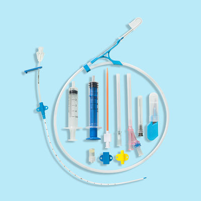 TPU ลูเมนเดี่ยว 13 ซม. 14G Central Venous Catheter Kit