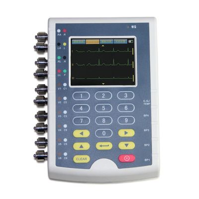 CE Multifunctional 12 Lead Ecg Simulator อุปกรณ์การแพทย์อิเล็กทรอนิกส์สำหรับการทดสอบ